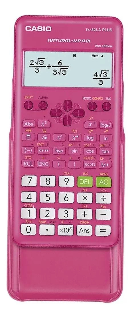 CALCULADORA CIENTIFICA ROSA FX-82LA PLUS - 2