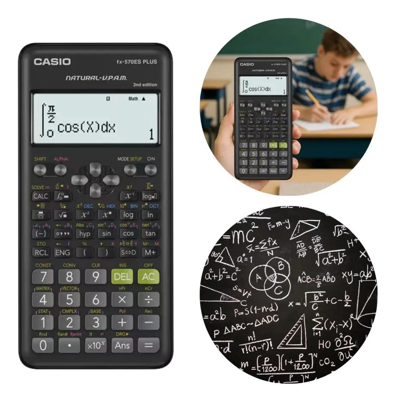 CALCULADORA CIENTIFICA FX-570LAPLUS NEGRA - 3