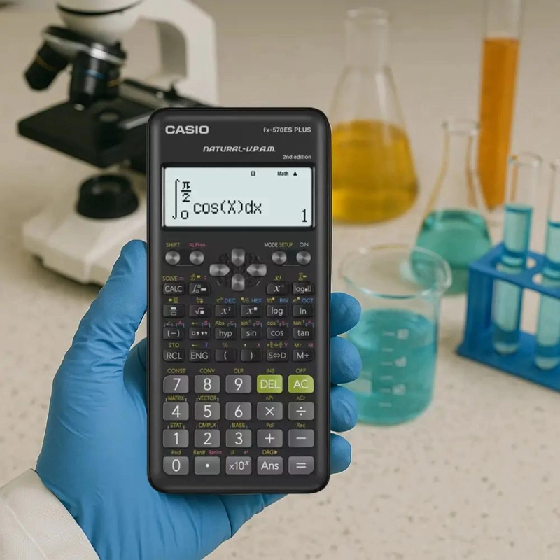 CALCULADORA CIENTIFICA FX-570LAPLUS NEGRA - 5