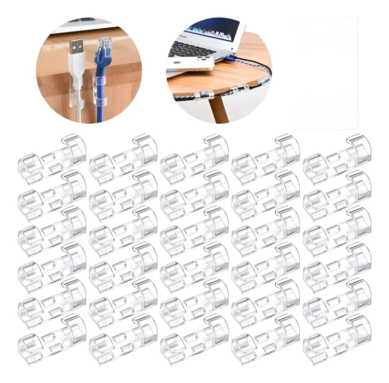 ORGANIZADOR DE CABLES PARA ESCRITORIO 300 UNIDADES - 1
