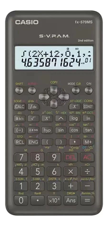 CALCULADORA CIENTIFICA FX-570MS NEGRA - 1