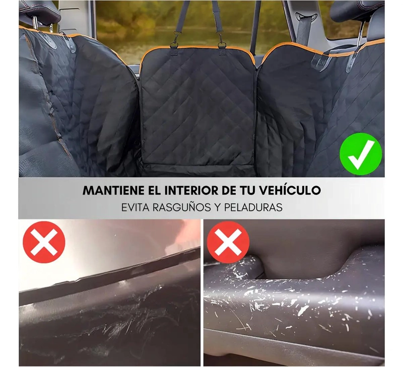 FUNDA IMPERMEABLE PARA ASIENTO DE MASCOTAS - 6