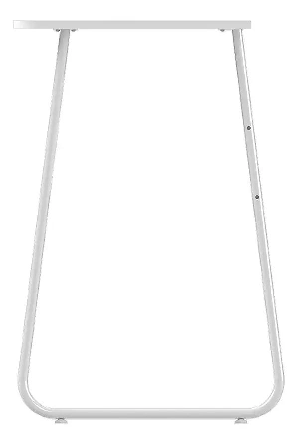 ESCRITORIO COMPACTO METALICO BLANCO - 4