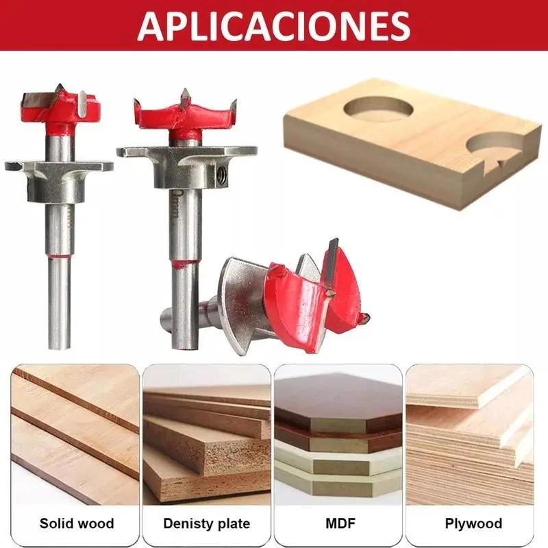 BROCAS FORSTNER AJUSTABLES PARA MADERA - 3