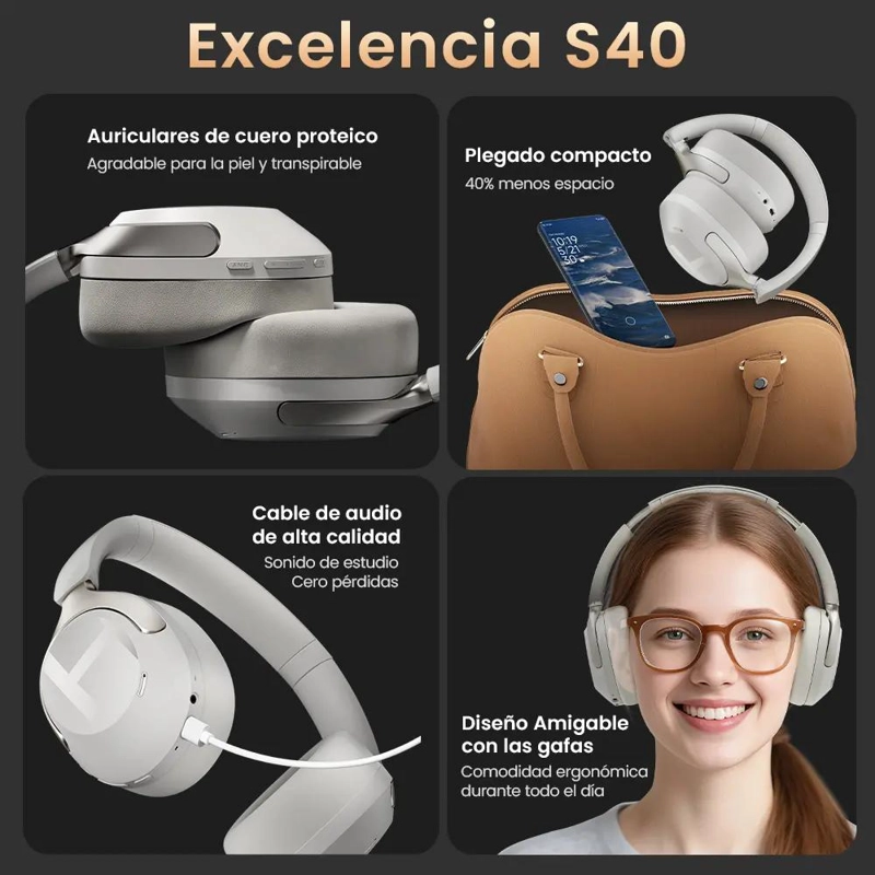 AURICULARES INALAMBRICOS CON CANCELACION DE RUIDO - 4