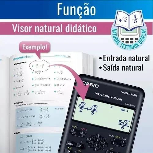 CALCULADORA CIENTIFICA FX-82LA PLUS COLOR NEGRO - 5