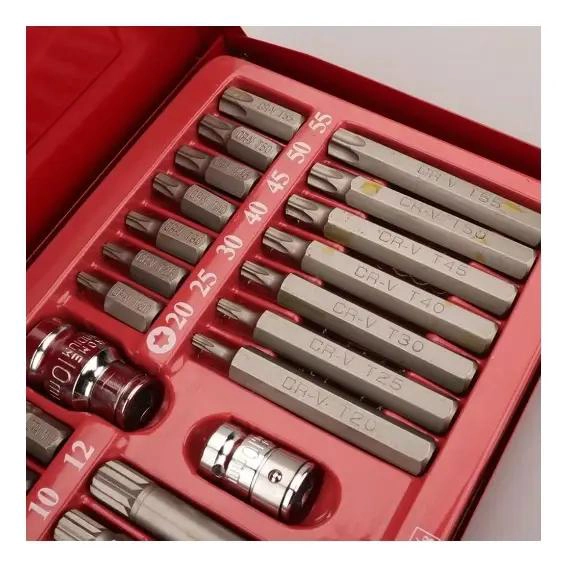 SET DE 40 PUNTAS CORTAS Y LARGAS TORX ALLEN - 3