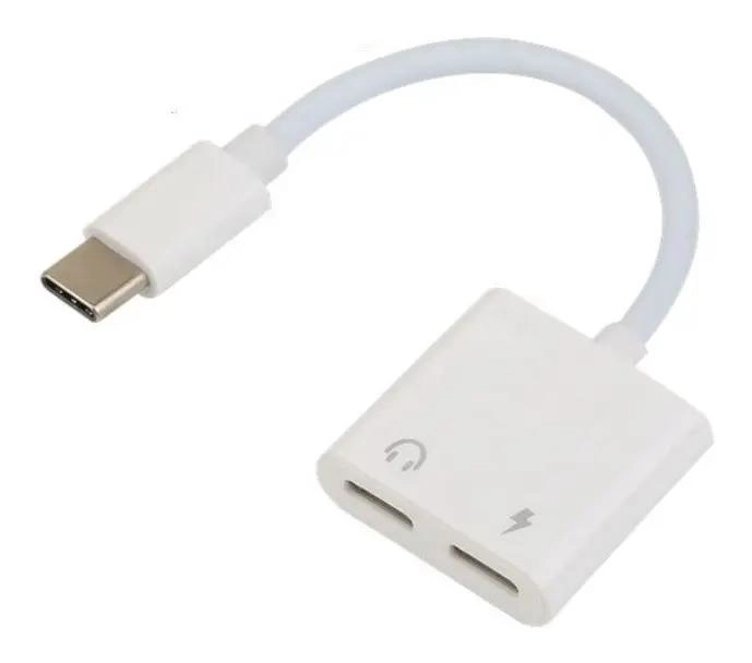 GENÉRICO SPLITTER TIPO C DOBLE CARGA Y AUDIO
