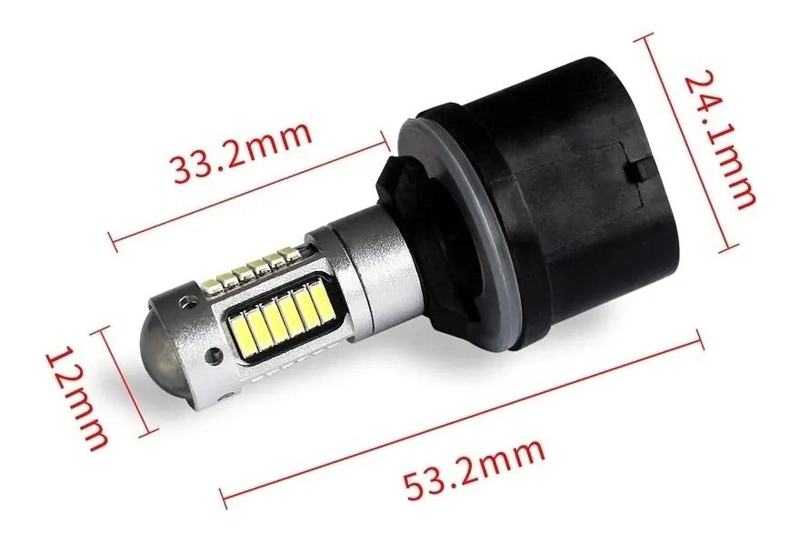 AMPOLLETAS LED H27 880 PARA NEBLINEROS - 2