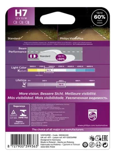 AMPOLLETA H7 12V 55W BASE PX26D - 4