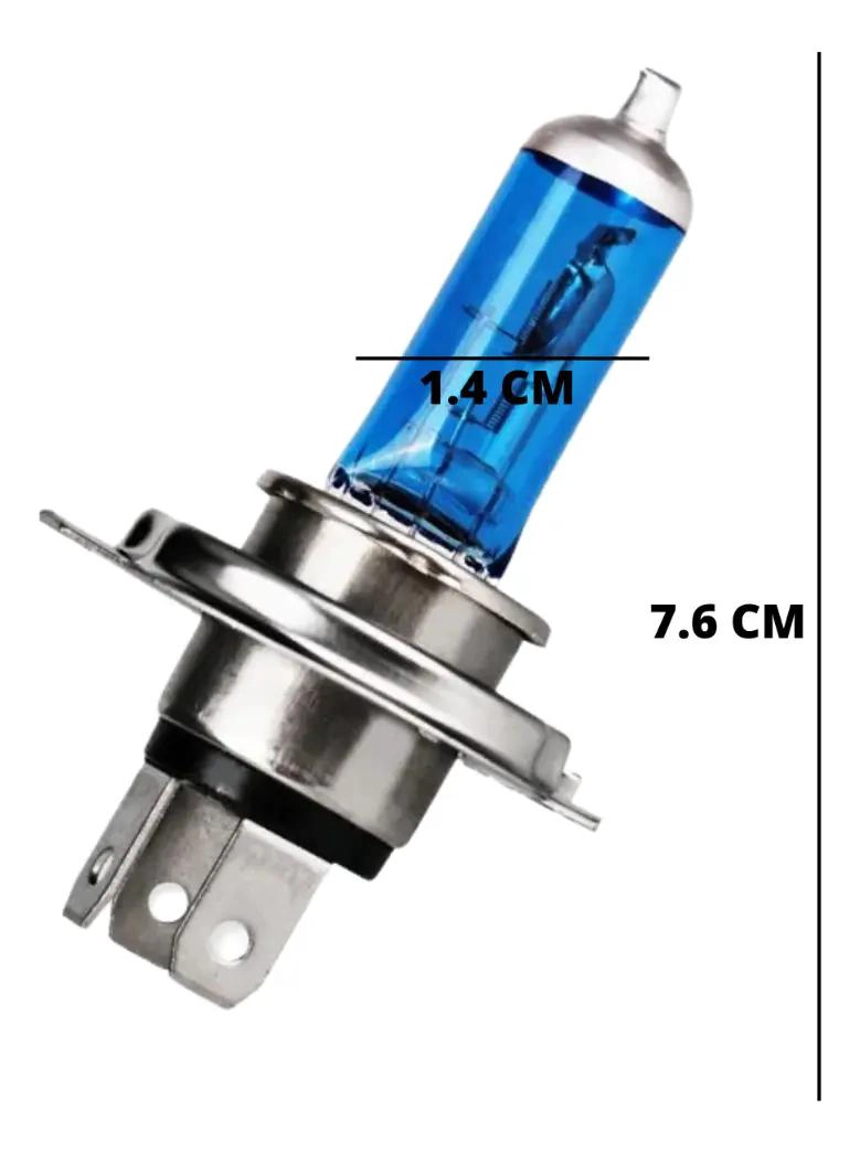 AMPOLLETA HALOGENA H4 60/55W 12V LUZ DIA - 2