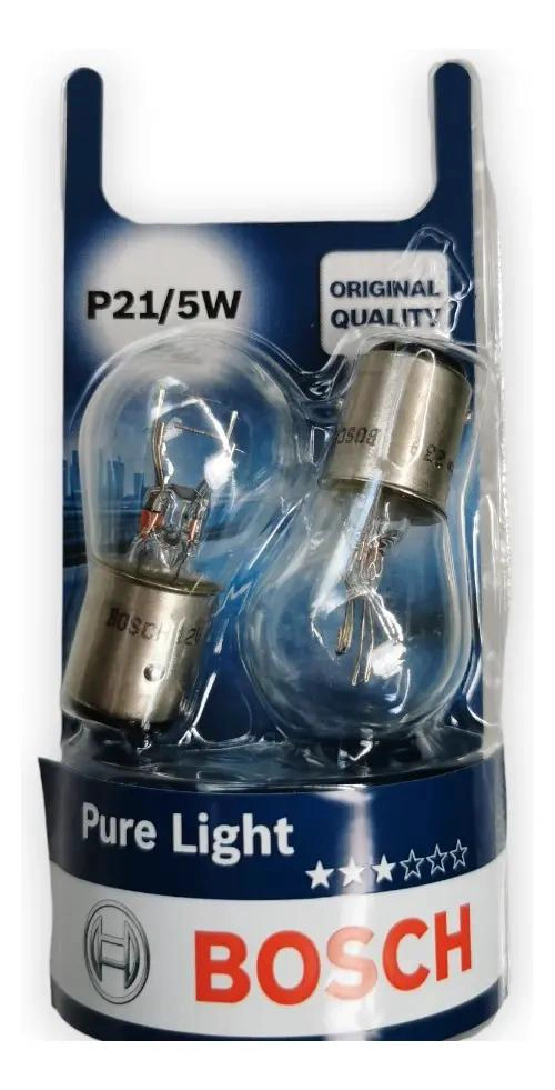 AMPOLLETA DE FRENO P21/5W DOBLE CONTACTO - 1