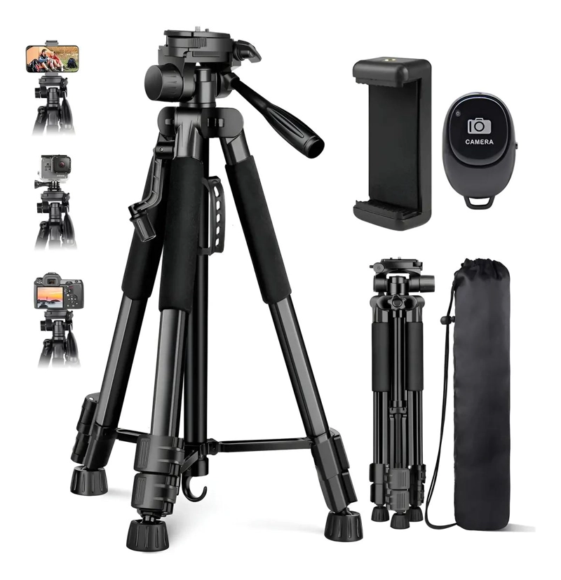 TRIPODE PROFESIONAL PARA CAMARA 160CM CON CONTROL - 1
