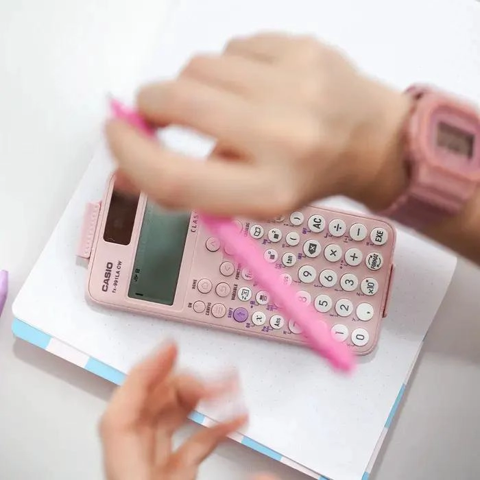 CALCULADORA CIENTIFICA FX-991LA COLOR ROSA - 4