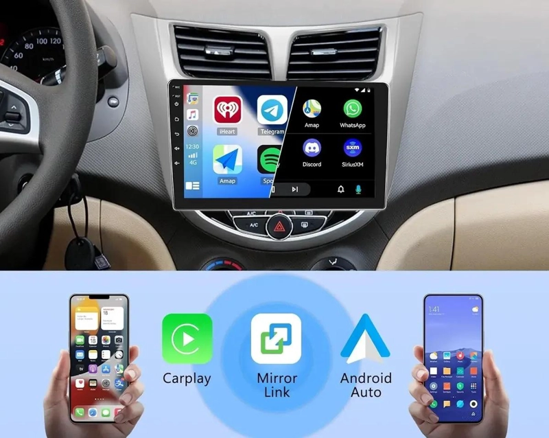 RADIO 4GB ANDROID AUTO Y CARPLAY CON CAMARA - 4