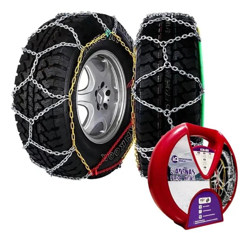 CADENA ANTIDESLIZANTE PARA NIEVE Y BARRO - AUTO - 1