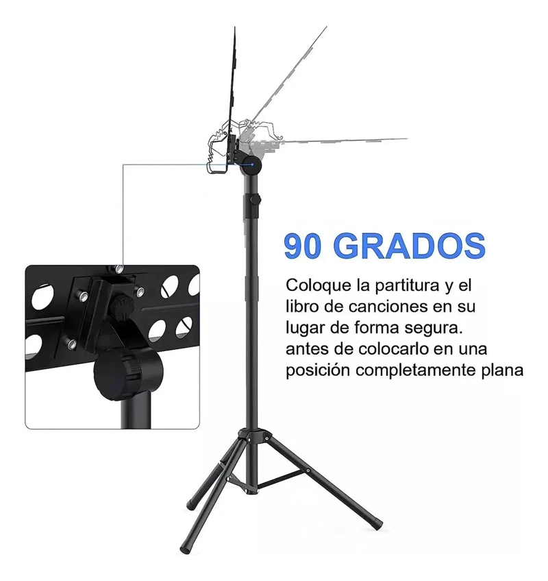 ATRIL PLEGABLE AJUSTABLE PARA PARTITURAS - 4