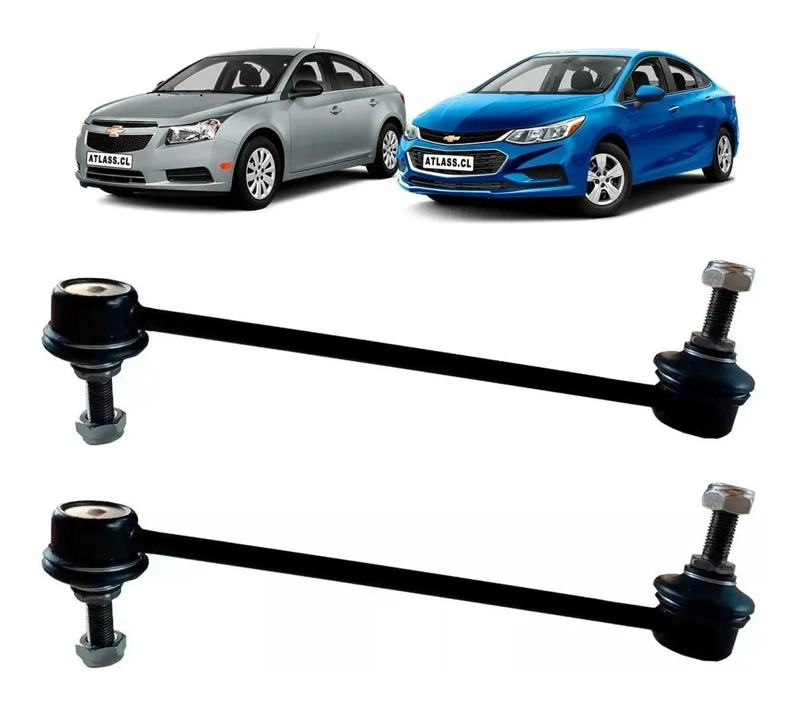 BIELETAS DELANTERAS CHEVROLET CRUZE 2010-2018 - 1