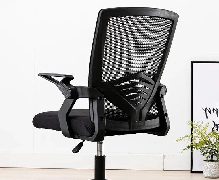 SILLA DE ESCRITORIO ERGONOMICA NEGRA CON MESH - 3
