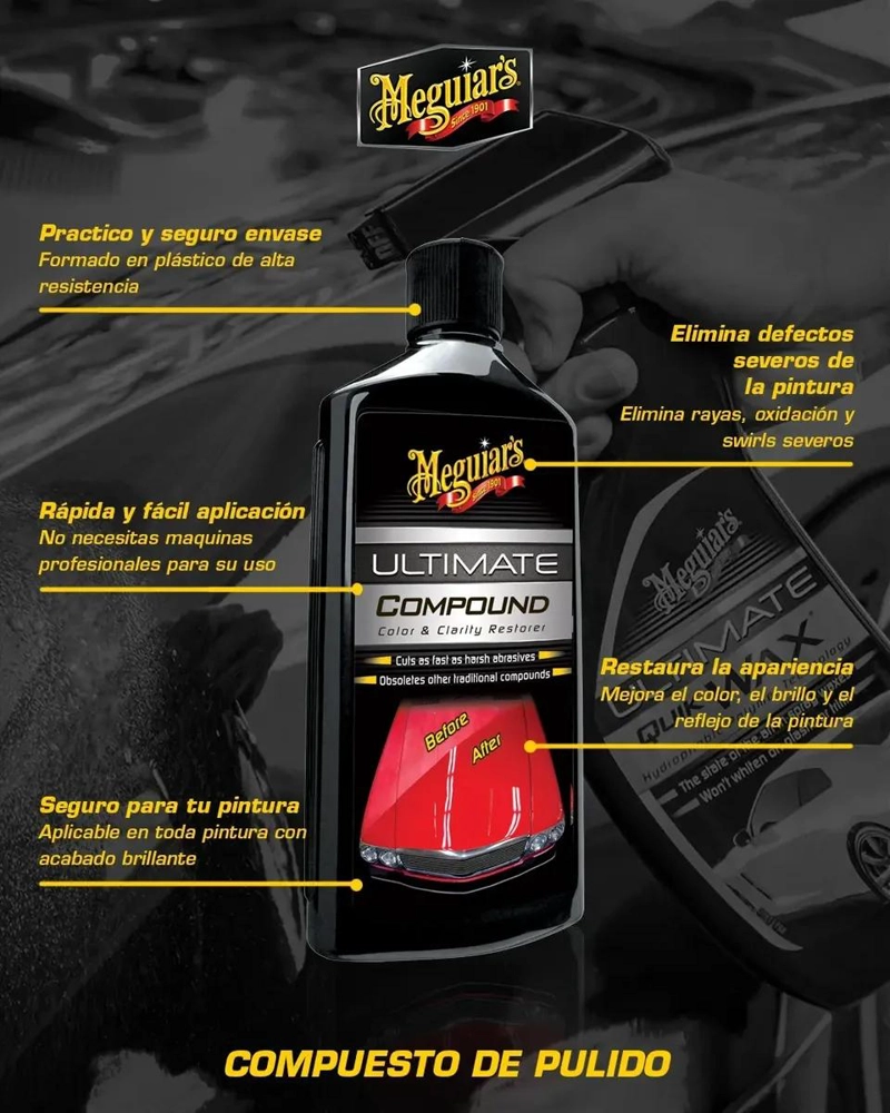 PASTA PULIDORA CLASICA PARA AUTOS 473ML - 5