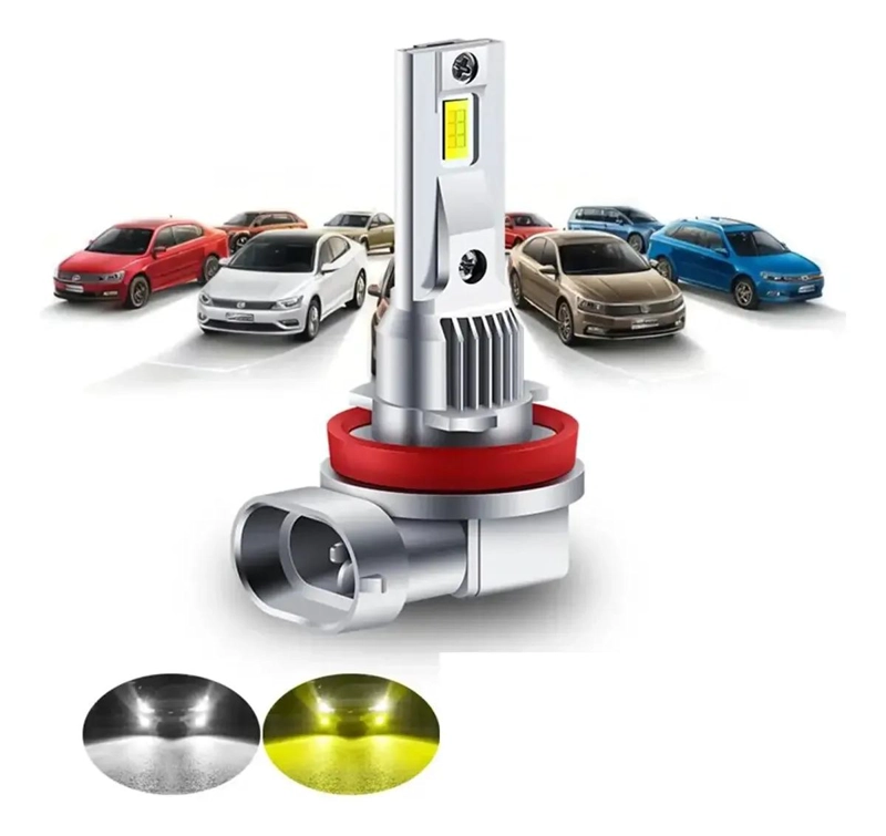 AMPOLLETA LED BICOLOR BLANCO AMARILLO H16 - 3
