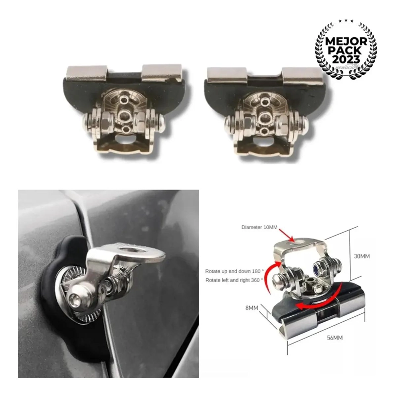 NEBLINEROS FOCOS LED 12/24V CON RAMAL Y BASES 360° - 3