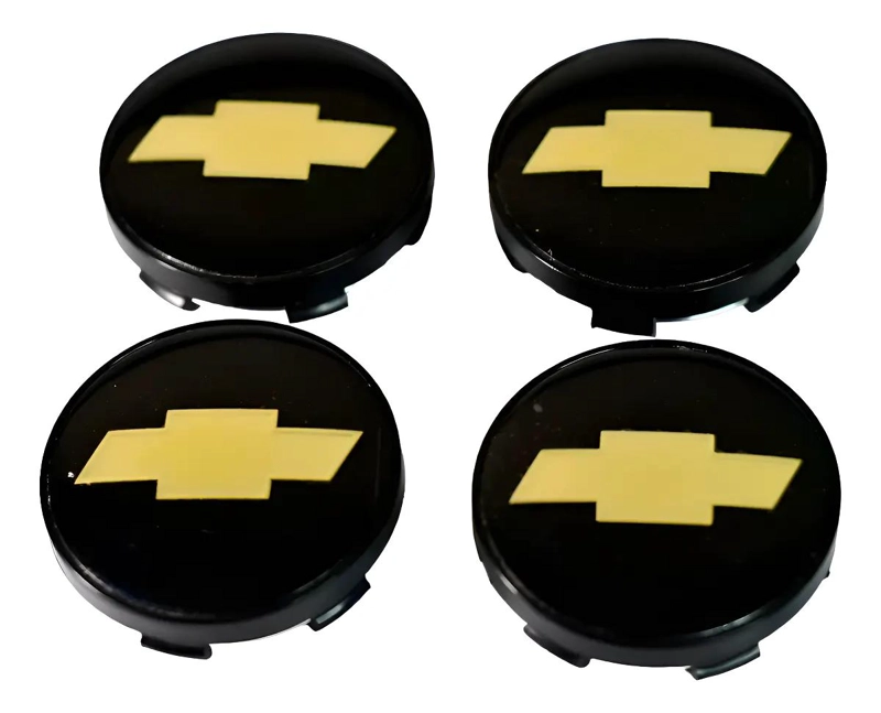 PACK 4 TAPAS NEGRAS PARA LLANTA 60MM - 1
