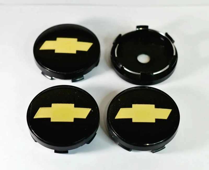 PACK 4 TAPAS NEGRAS PARA LLANTA 60MM - 2
