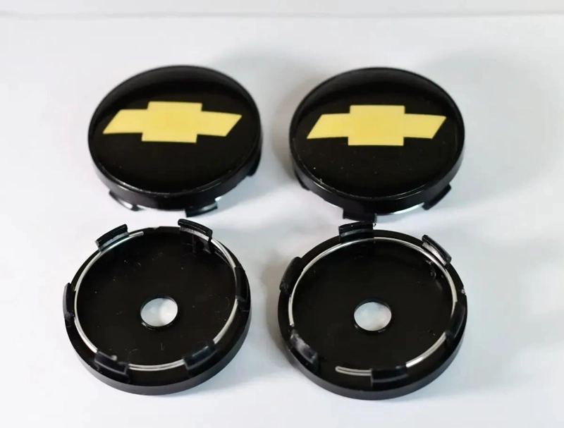 PACK 4 TAPAS NEGRAS PARA LLANTA 60MM - 3