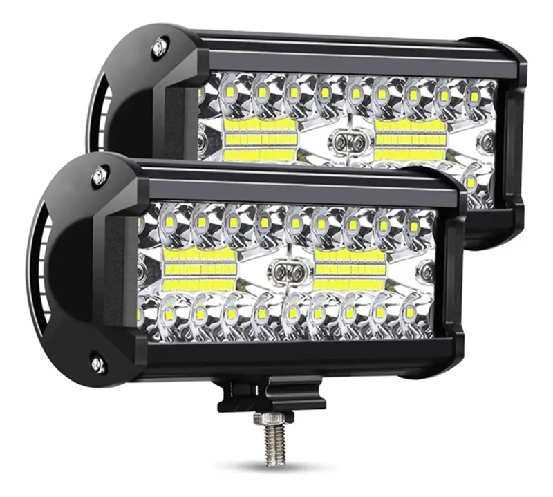 FOCOS LED NEBLINERO BARRA RECTA 120W PREMIUM - 1