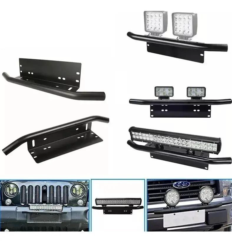 BASE SOPORTE PARA FOCOS LED Y MATRICULA - 5