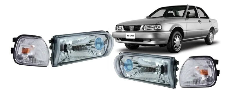 FAROL PUNTA OPTICO OJO AZUL NISSAN V16 1993-2011 - 1