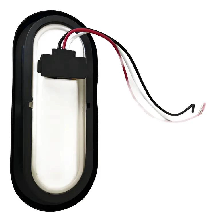FOCO LED OVALADO AMARILLO 6 PULGADAS MULTIVOLTAJE - 4