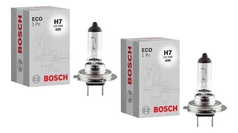 KIT AMPOLLETA H7 12V 55W PX26D - 1