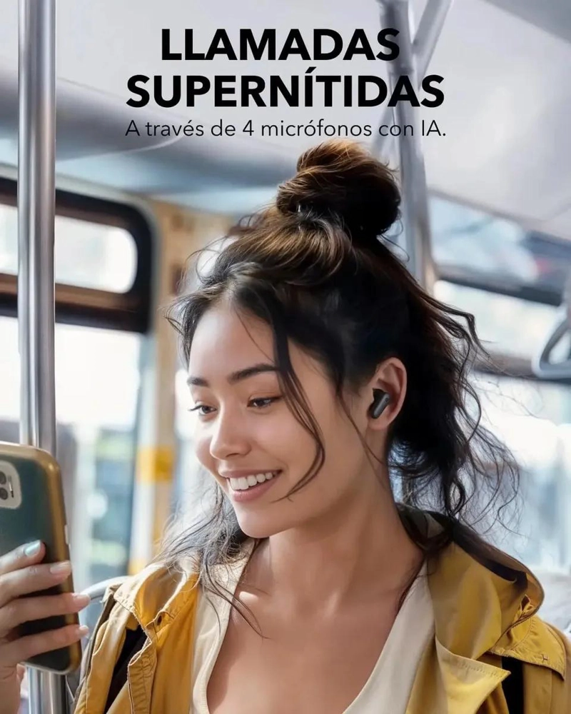 AUDIFONOS BLUETOOTH GAMER CON CANCELACION DE RUIDO - 2