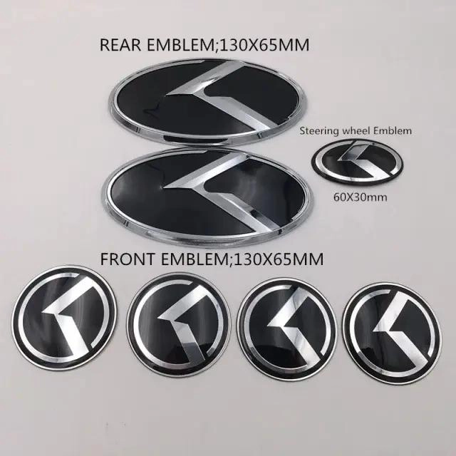 EMBLEMA INSIGNIA ADHESIVA PARA VEHICULOS COREANOS - 2