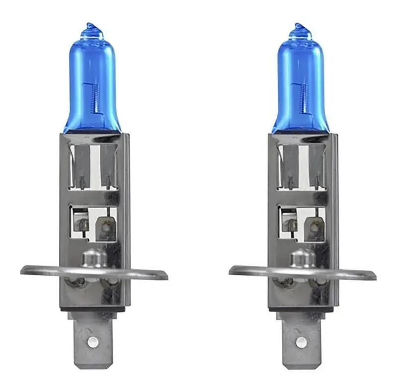 AMPOLLETAS H1 ULTRA BLANCAS 12V 55W LUZ 4200K - 2