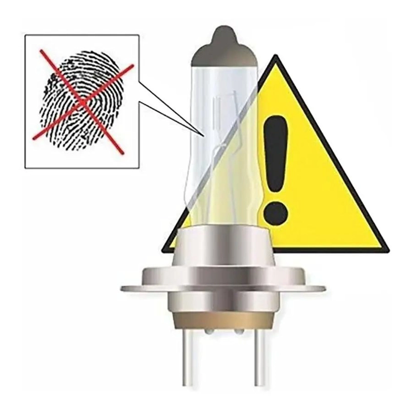 AMPOLLETAS H1 ULTRA BLANCAS 12V 55W LUZ 4200K - 4