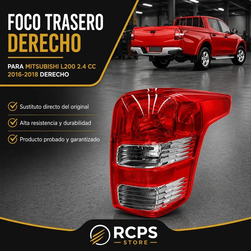 FOCO TRASERO DERECHO MITSUBISHI L200 2016-2019 - 2
