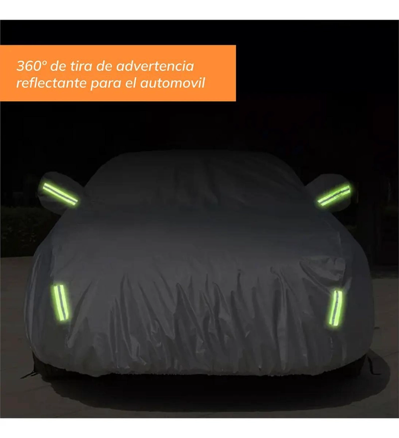 CARPA IMPERMEABLE PARA AUTO CON FELPA - 6