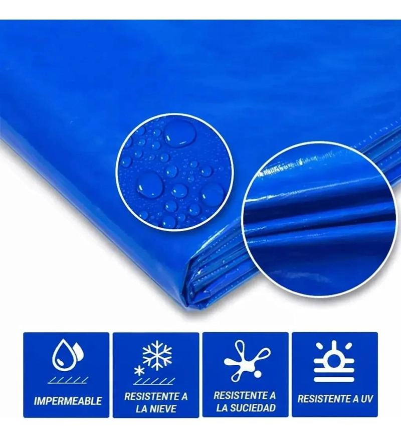 LONA IMPERMEABLE MULTIUSO 2X3 PARA AUTO - 4