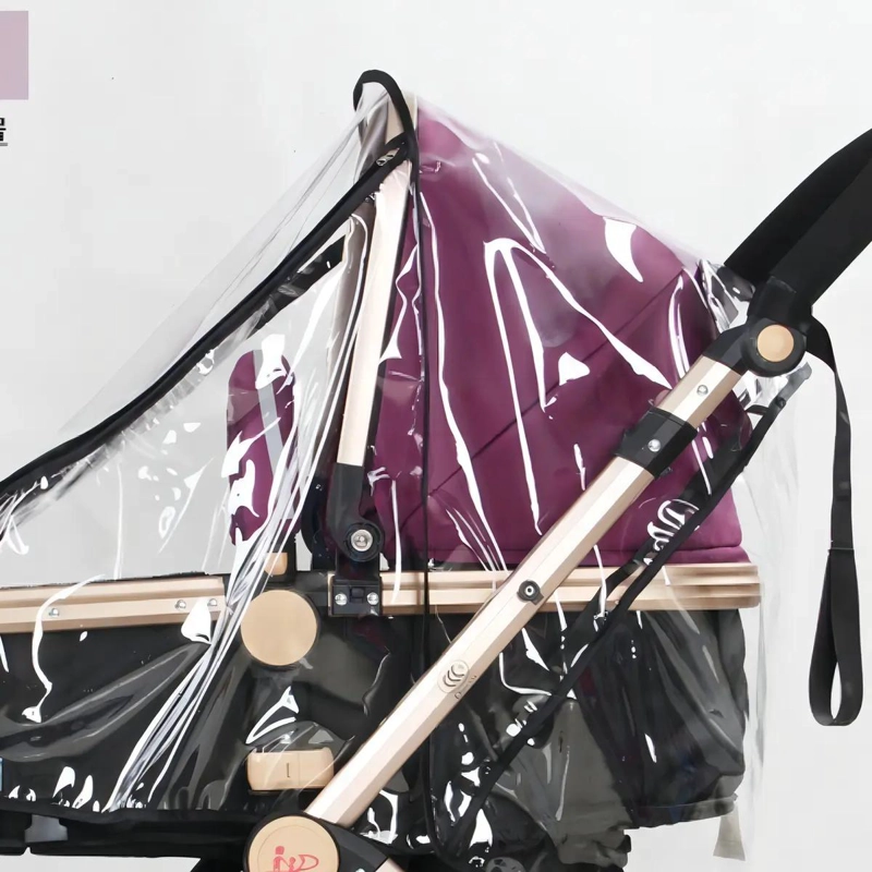 CUBRE COCHE IMPERMEABLE CON APERTURA PARA BEBE - 5