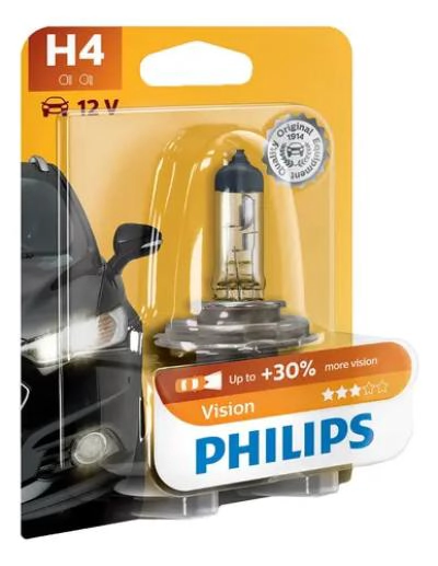 AMPOLLETA H4 12V 55W PARA AUTOMOVIL - 1