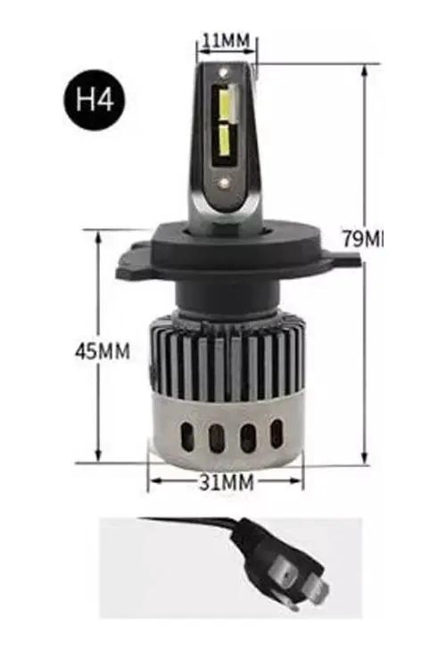 KIT AMPOLLETAS TURBO LED R8 60.000LM - 3