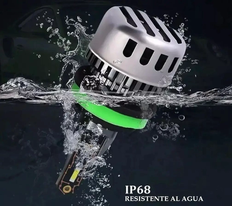 KIT AMPOLLETAS TURBO LED R8 60.000LM - 4