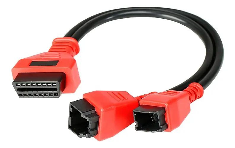 CONECTOR OBD2 FCA 12+8 PARA VEHICULOS - 1