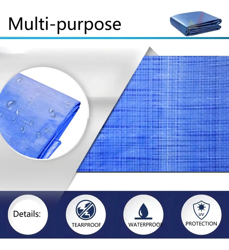 COBERTOR IMPERMEABLE MULTIUSOS 6X8 METROS - 6