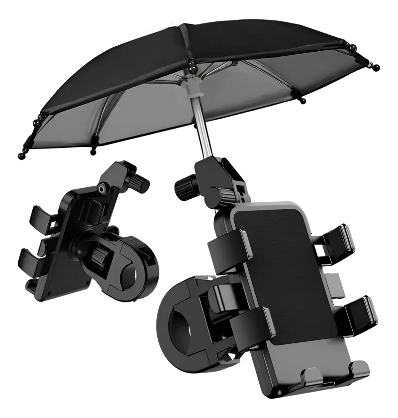 SOPORTE CELULAR PARA MOTO Y BICICLETA IMPERMEABLE - 1