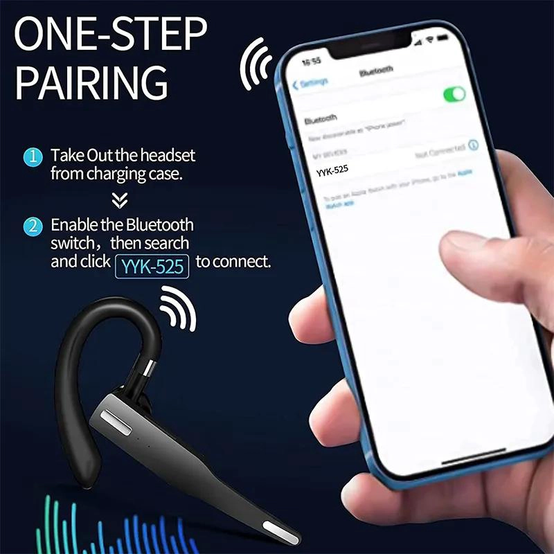 AURICULARES BLUETOOTH CON PANTALLA DIGITAL - 4