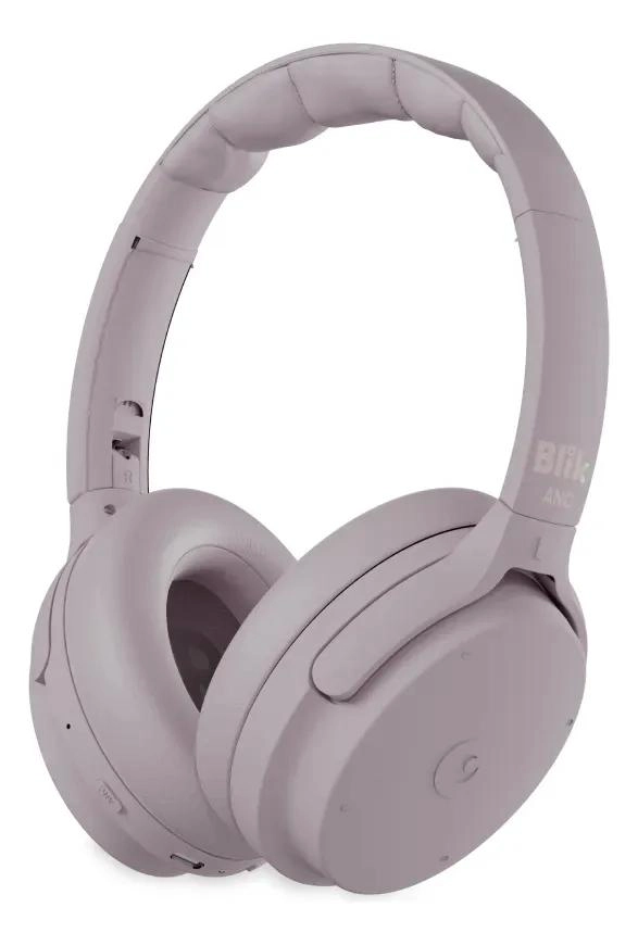 AUDIFONOS BLUETOOTH CANCELACION DE RUIDO 60H ROSA - 1
